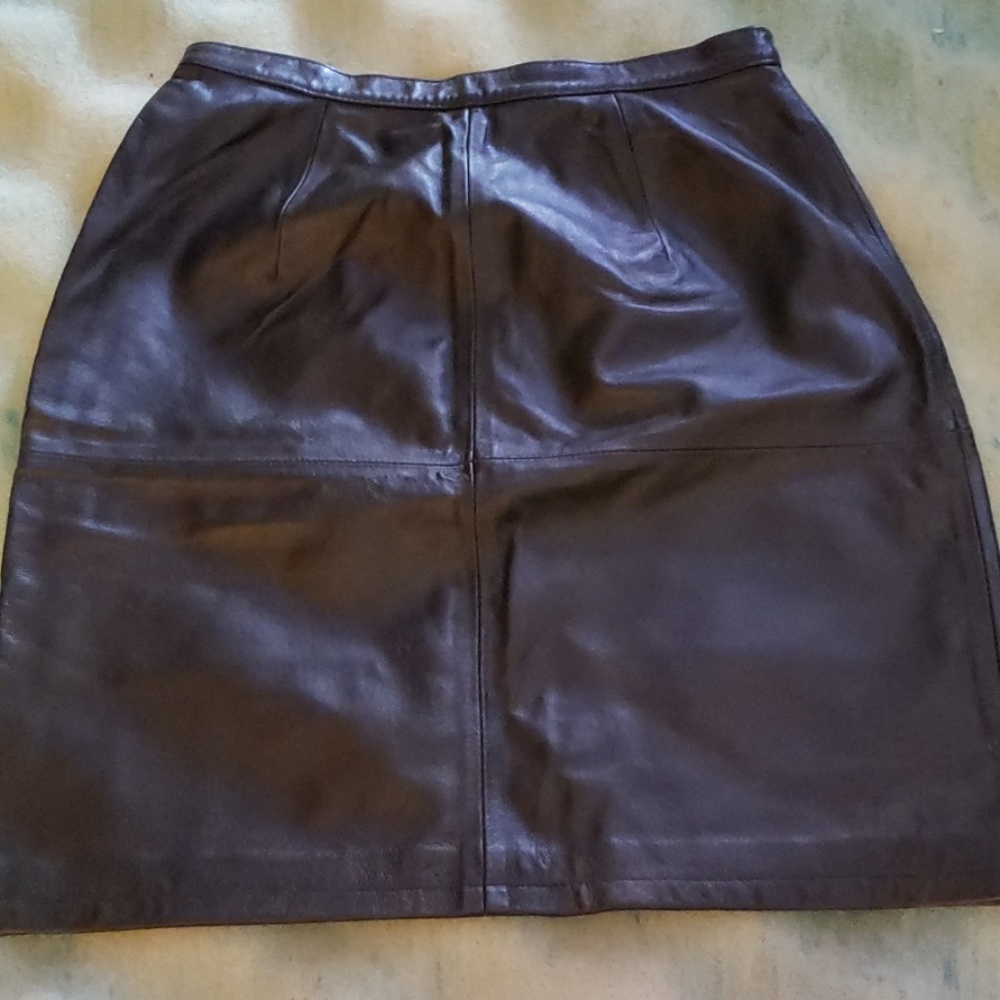 Leather skirt shape fx